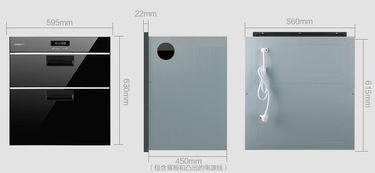 康寶嵌入式雙門消毒碗柜 集三重殺菌、智能門控與滅菌鍋爐于一體的健康衛士